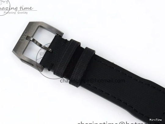 MIROTIME 0118 Pilot Black Ace BLSF 1:1 Best Edition White Lume Dial on Black Nylon Strap MIYOTA OnTrend 7021